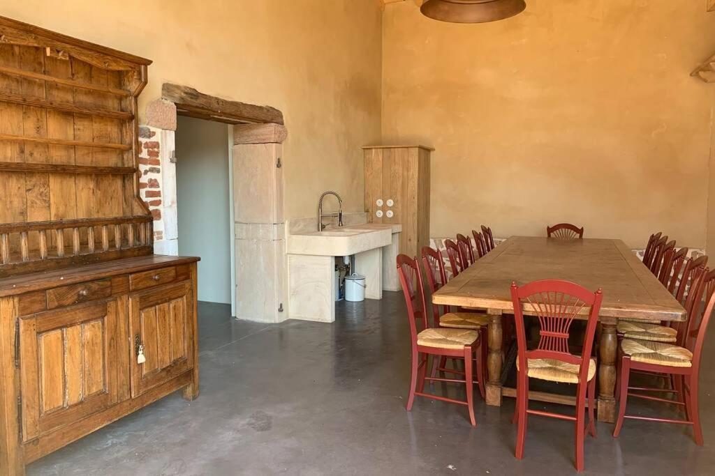 Ancien Haras Refait A Neuf A 3 Km De Vonnas Villa Bagian luar foto